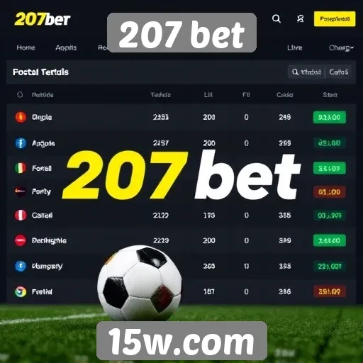 Comparação de odds no 207 bet versus concorrentes