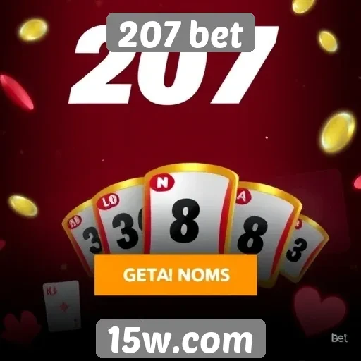 Ofertas de bônus disponíveis na 207 bet